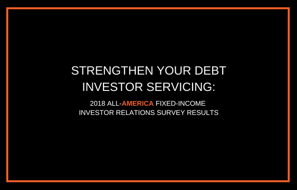 加强你的债务投资者服务