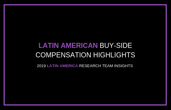 拉丁美洲买方薪酬重点