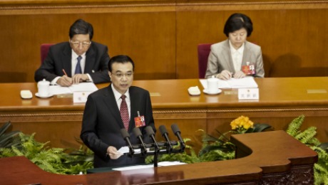 对于国会而言，中国的李·基坎（Li Keqiang）强调需要维持增长