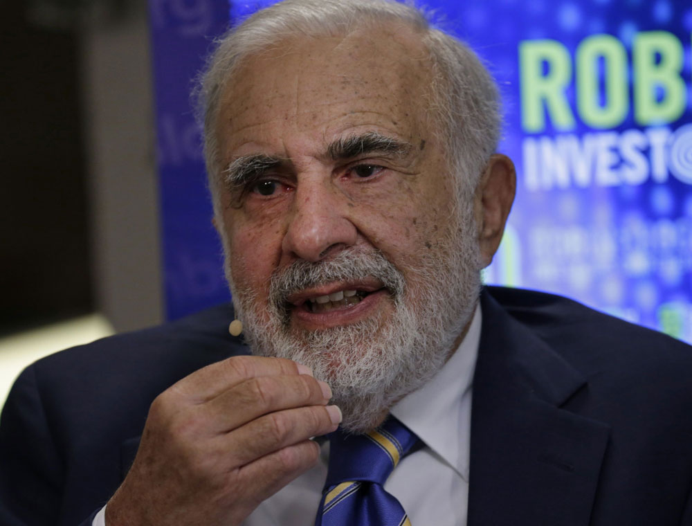 Icahn’s Investment Portfolio Extends Losses